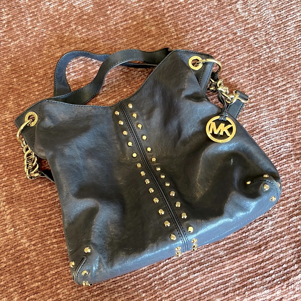 GUC | Michael Kors Astor Leather Shoulder Bag 👜✨